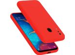 Cadorabo Custodia Protettiva Per Samsung Galaxy A20 / A30 / M10S Custodia In Rosso Telefono Cellulare Case Cover Tpu Etui