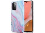 Cadorabo Custodia Protettiva Per Samsung Galaxy A72 4G / 5G In Tpu Bianco Custodia Per Cellulare Custodia Cover