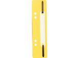 Exacompta 426004B Strisce Di Pinzatura 35 X 150 Mm Pp Giallo