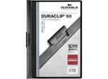 Durable Cartellina Con Clip Duraclip® 60 A4 Conf. Retail, 5 Pezzi, Nero, 223801