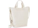 Bagbase BG673 | Borsa A Tracolla In Tela Da Giorno | 38 X 40 X 14 Cm - Colore: Naturale - Dimensioni: 38 X 40 X 14 Cm