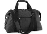 Bagbase BG650 | Borsa Da Viaggio Weekender In Tela Vintage | 51 X 33 X 24 Cm - Colore: Nero Vintage - Dimensioni: 51 X 33 X 24 Cm