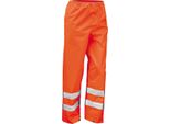 Result R022X | Pantaloni Di Sicurezza Hi-Viz Da Uomo / ISOEN20471:2013 - Colore: Arancione Fluorescente - Taglia: S/M