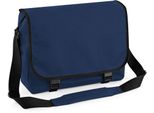 Bagbase BG21 | Borsa Messenger A Tracolla | 38 X 30 X 12 Cm - Colore: French Navy - Dimensioni: 38 X 30 X 12 Cm