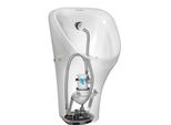 Duravit Urinoir Durastyle, EntréE Par LarrièRe Avec Orifice De RinçAge, Pour Raccordement à La Batterie, Sans Moustiquaire, Rimless, 28063100001, 28063100001