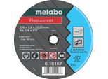 Metabo Flexiamant 125X2,5X22,23 Inox, Disco Da Taglio, Versione Diritta 25 Pz