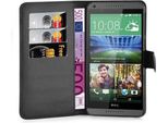 Cadorabo Cover Per Htc Desire 820 Cover Protettiva In Nero Custodia Per Cellulare Cover Chiusura Magnetica