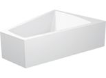 Duravit Paiova Baignoire EncastréE, Angle à Droite, Habillage Acrylique Moulé, 1800X1400Mm, Blanc, 700269000000000, 700269000000000