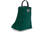 Quadra QD86 | Borsa Per Stivali / Borsa Per Scarpe | 36 X 47 X 25 Cm - Colore: Verde Bottiglia/Nero - Dimensioni: 36 X 47 X 25 Cm