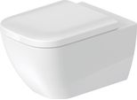 Wc Suspendu Duravit Happy D.2, à Fond Creux, Sans Bord, 540Mm, Avec Fixation Non Apparente, 2222090000, 2222090000