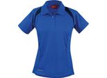 Spiro S177F | Poloshirt Sportiva Team Spirit + Traspirante - Colore: Royal/Navy - Taglia: Xl (42)