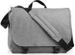 Bagbase BG218 | Messenger Digitale Bicolore Per Notebook Fino A 15,6 Pollici - Colore: Grey Marl - Dimensioni: 39 X 31 X 12 Cm