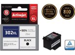 Activejet AH-302BRX Ink For Hp Printer; Hp 302XL F6U68AE Replacement; Premium; 20 Ml; Black