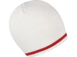 Result Winter Essentials R368X | Cappello Invernale National Beanie - Colore: Bianco/Rosso - Taglia: Unica