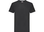 Fruit Of The Loom 61-044-0 | Maglietta Da Uomo Super Premium - Colore: Nero - Taglia: Xxl