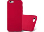 Cadorabo Custodia Protettiva Per Apple Iphone 6 / 6S Custodia In Rosso Telefono Cellulare Tpu Etui Cover Case