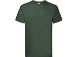 Fruit Of The Loom 61-044-0 | Maglietta Da Uomo Super Premium - Colore: Verde Bottiglia - Taglia: S