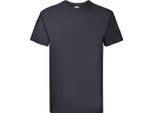 Fruit Of The Loom 61-044-0 | Maglietta Da Uomo Super Premium - Colore: Deep Navy - Taglia: Xl