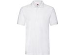Fruit Of The Loom 63-218-0 | Polo Premium Da Uomo - Colore: Bianco - Taglia: L