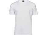 Tee Jays 5060 | Maglietta Da Uomo Con Bordi Grezzi / 100% Cotone Pettinato Ring-Spun - Colore: Bianco - Taglia: Xl