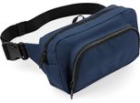 Bagbase BG53 | Bauchtasche Organiser Waistpack / 24 X 13,5 X 9 Cm - Colore: Nero - Dimensioni: 24 X 13,5 X 9 Cm
