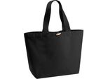 Westford Mill Organic Marina Xl Shopping Bag BC3621 (Taglia Unica) (Nero)