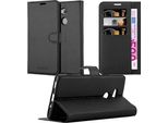 Custodia Cadorabo Per Sony Xperia XA2 Ultra Cover Protettiva In Nero Custodia Per Cellulare Cover Chiusura Magnetica