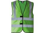 Korntex KX140 | Gilet Ad Alta Visibilità Con Quattro Strisce Riflettenti En Iso 20471 - Colore: Verde - Taglia: 5XL