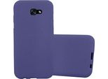Cadorabo Custodia Protettiva Per Samsung Galaxy A7 2017 Custodia In Blu Telefono Cellulare Tpu Etui Cover Case