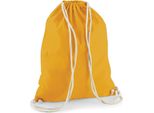 Westford Mill W110 | Borsa Da Palestra In Cotone | 37 X 46 Cm - Colore: Senape - Dimensioni: 37 X 46 Cm