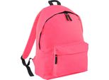 Bagbase BG125 | Zaino / Rucksack Originale Di Moda | 31 X 42 X 21 Cm - Colore: Rosa Fluorescente - Dimensioni: 31 X 42 X 21 Cm