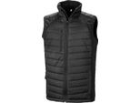 Result R238X | Gilet Softshell Compass Nero Da Uomo - Colore: Nero/Nero - Taglia: Xl