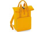 Bagbase BG118 | Zaino A Doppia Maniglia Roll-Top - 28 X 38 X 12 Cm - Colore: Verde Oliva - Dimensioni: 28 X 38 X 12 Cm