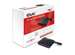 Club3D CLUB3D Mini Dock Di Ricarica Da Usb Tipo C A Vga + Usb 3.0 + Usb Tipo C