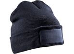 Result Genuine Recycled RC934X | Recycled Thinsulate Printers Beanie - Farbe: Navy - GrößE: Taglia Unica
