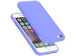 Cadorabo Custodia Protettiva Per Apple Iphone 6 / 6S Custodia In Viola Telefono Cellulare Custodia Cover Tpu Etui