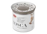 Contenitore Ermetico Rotondo Stefanplast, Linea Tosca, Per Alimenti, 0,7 L, 12 X 11 Cm, Resina, Grigio