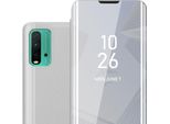 Cadorabo Custodia Del Telefono Cellulare Per Xiaomi Redmi 9T / Poco M3 In Argento Copertura Posteriore Copertura Protettiva Copertura Libro Caso Libretto