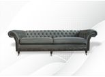 Chesterfield Mobili Originali Divano 4 Posti Imbottito Divani Divani Divani In Pelle Nuovo