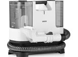 N8WERK Pulitore Portatile Per Tappeti E Tappezzerie | 400 W | Serbatoio Per Acqua Dolce E Sporca | Leggero E Compatto | Bianco