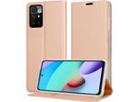 Cadorabo Custodia Per Cellulare Per Xiaomi Redmi 10 Custodia Protettiva In Rosa Cover Etui Book Case Booklet