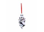 Nemesis Now Original Stormtrooper Ornamento Per Albero Di Natale Stormtrooper Con Luci Fiabesche 9 Cm