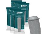 Confezione Da 6 Filtri Per Acqua Sillar Di Ricambio Per Krups F088, Nivona Nirf 700, Melitta