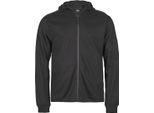 Tee Jays Felpa Atletica Con Cappuccio E Zip Intera