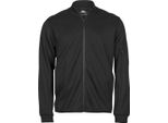 Tee Jays Felpa Atletica Con Zip Intera