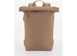 Bagbase BG871 | Simplicity Roll-Top Backpack Lite Zaino - Colore: Nocciola - Dimensioni: 43 X 34 X 11 Cm
