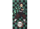 RęCznik Demon Slayer: Kimetsu No Yaiba - Tanjiro 70X140 Cm - Polyester