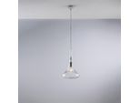 Nemesi Sospensione In Ferro Con Vetro Trasparente Pyrex 1 Luce 142 Ø20 BL280-S1-TR