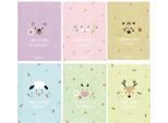 Taccuino A5 32K. Linea Doppia Stretta Herlitz Pastel Cute