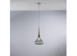Nemesi Sospensione In Ferro Con Vetro Grigio Pyrex 1 Luce 142 Ø20 BL280-S1-GR